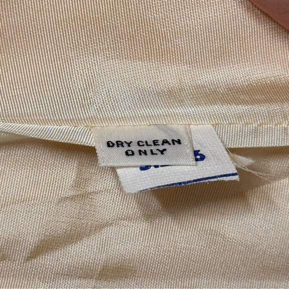 RARE! Vintage Bonnie Cashin A Line Canvas Trench Coat Size 6 - YELLOW 60s/70s - Picture 13 of 15